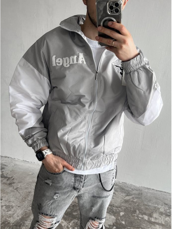 Oversize бомбер з вишивкою