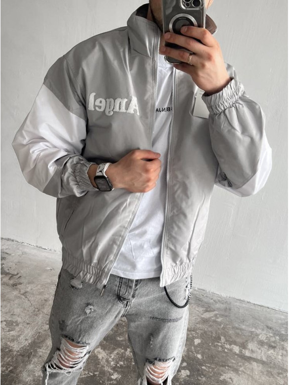 Oversize бомбер з вишивкою