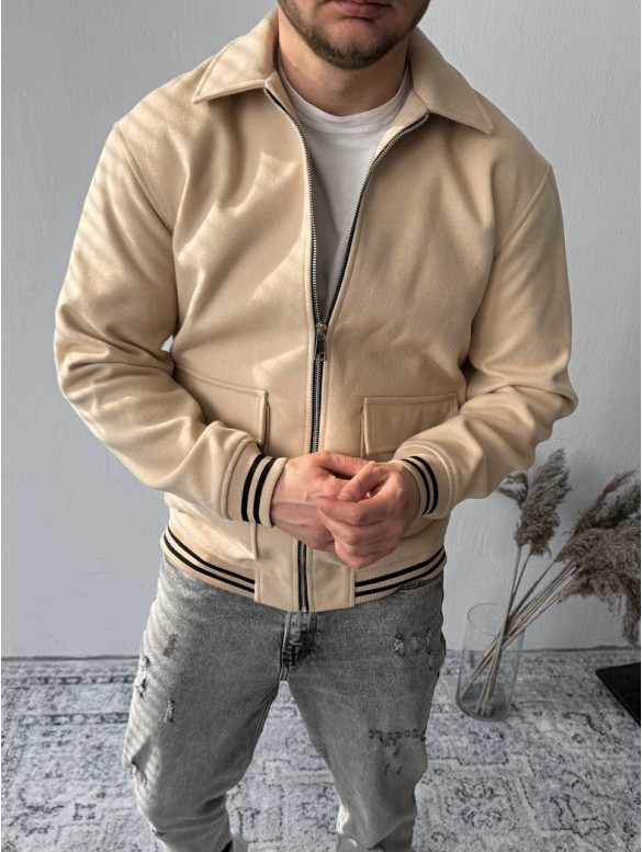 Класичний кашеміровий бомбер
