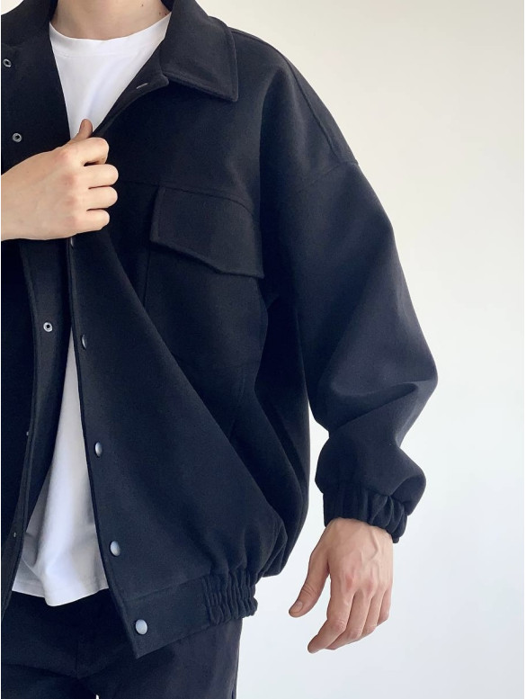 Кашеміровий бомбер oversize