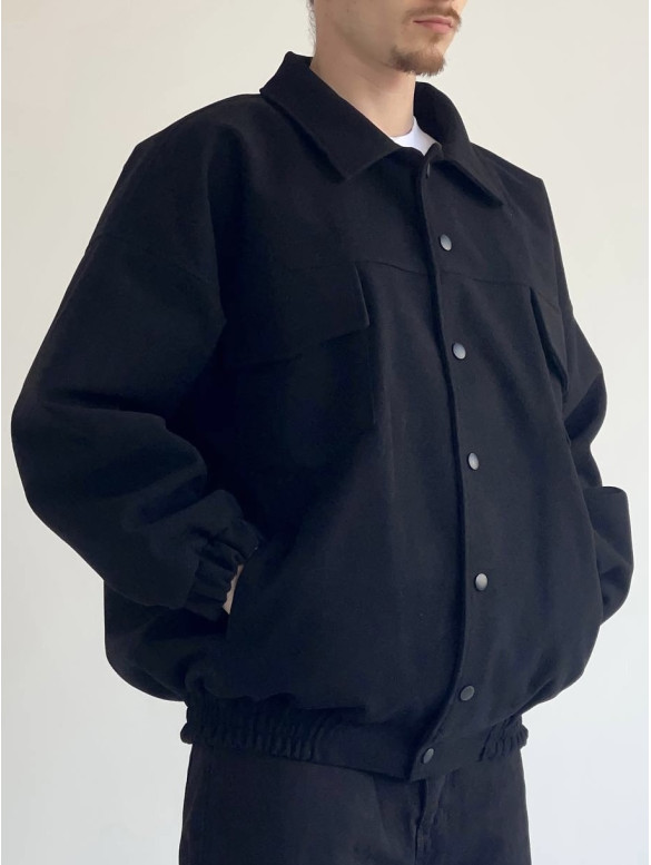 Кашеміровий бомбер oversize