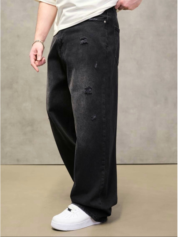 Джинси Baggy зі рваностями