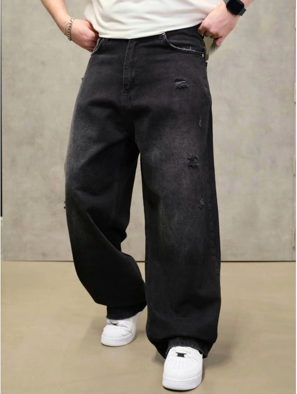 Джинси Baggy зі рваностями