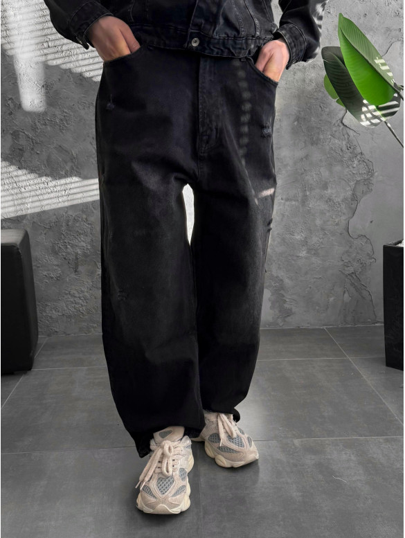 Джинси Baggy зі рваностями