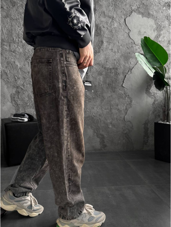Джинси Baggy з вивареним ефектом