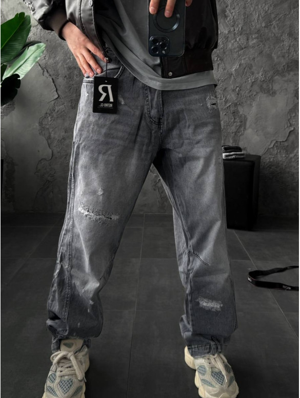 Джинси Baggy з рваностями