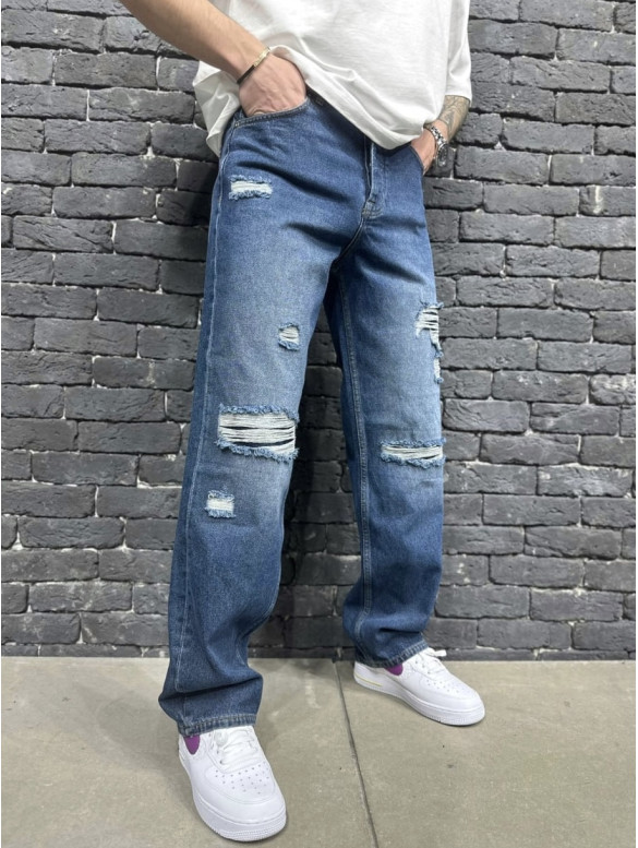 Джинси Baggy з рваностями
