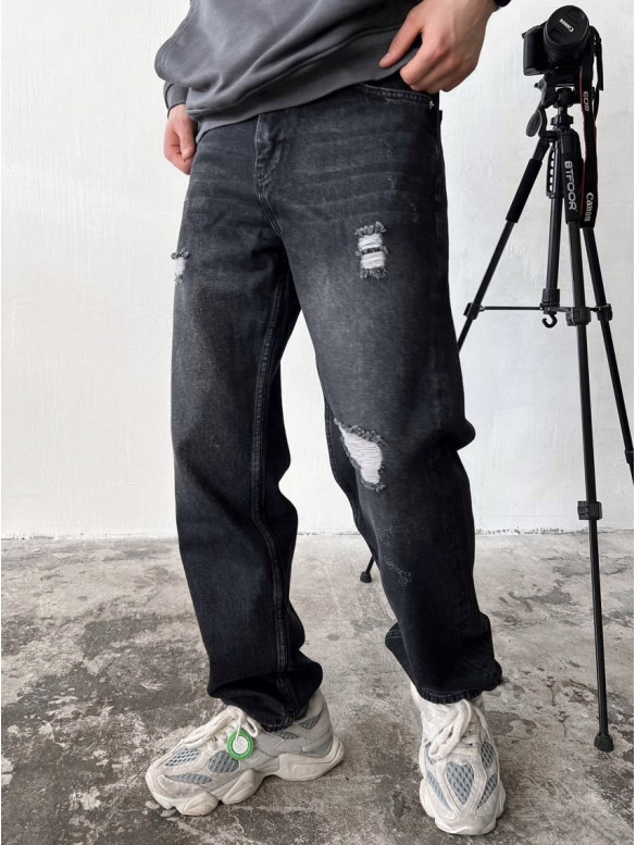 Джинси Baggy з рваностями