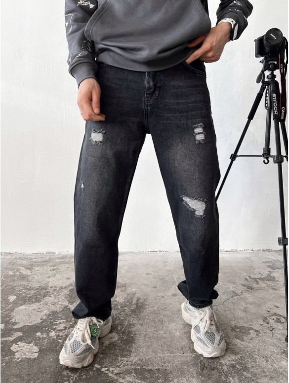 Джинси Baggy з рваностями