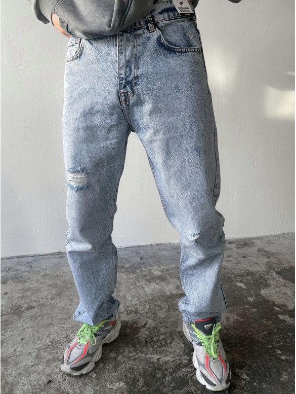 Джинси Baggy з подертостями