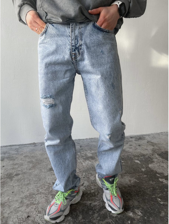 Джинси Baggy з подертостями