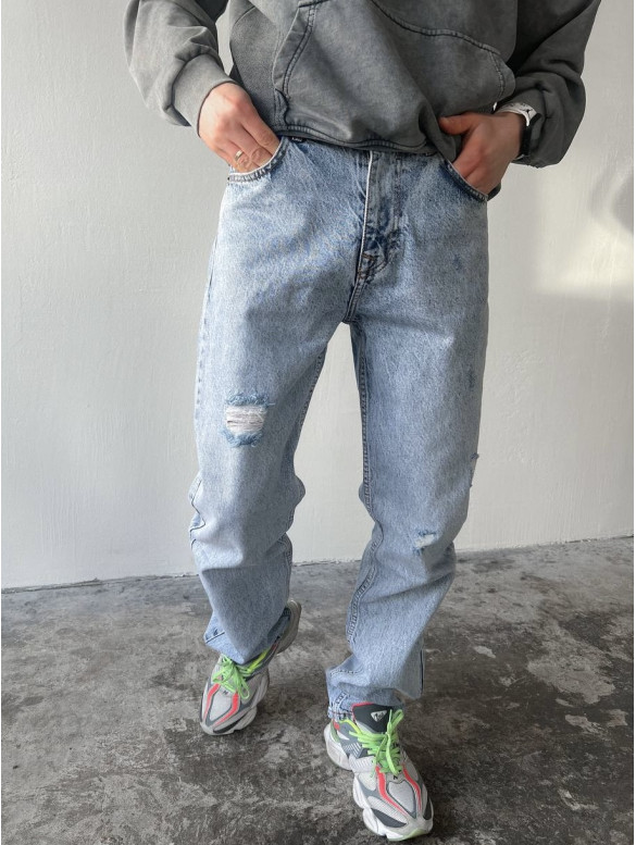 Джинси Baggy з подертостями