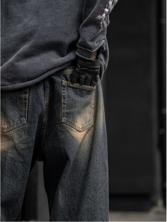 Джинси Baggy з подертостями