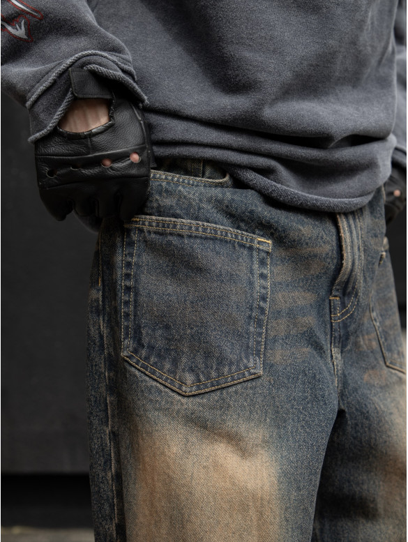 Джинси Baggy з подертостями