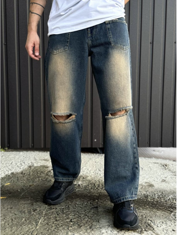 Джинси Baggy з подертостями