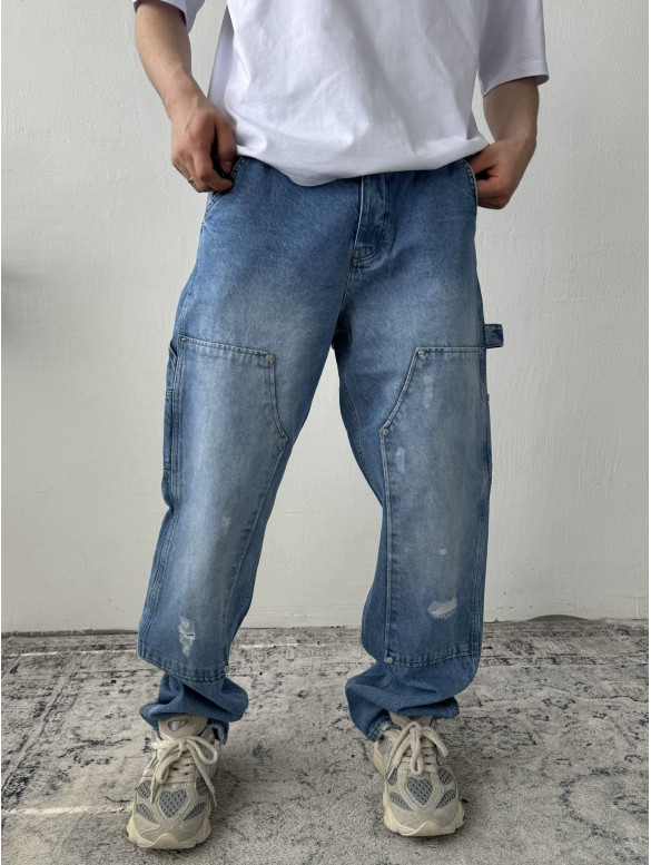 Джинси Baggy з подертостями