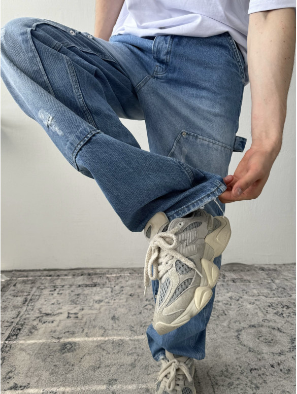 Джинси Baggy з подертостями