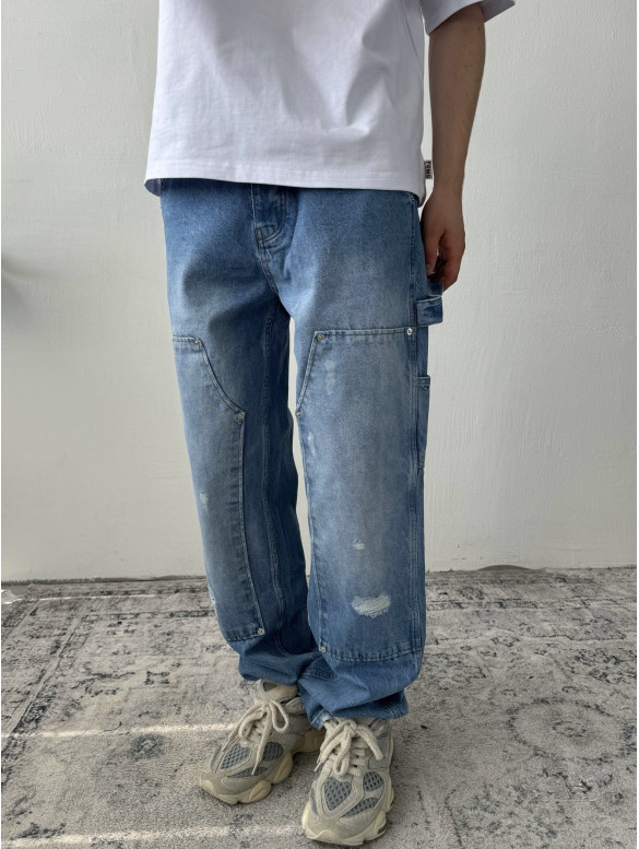 Джинси Baggy з подертостями