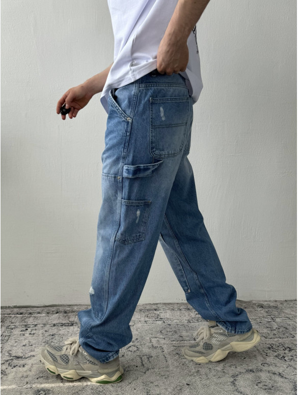 Джинси Baggy з подертостями