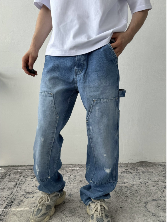 Джинси Baggy з подертостями