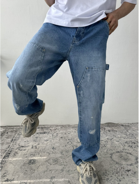 Джинси Baggy з подертостями