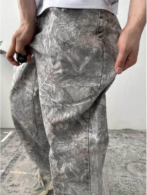 Джинси Baggy з принтом