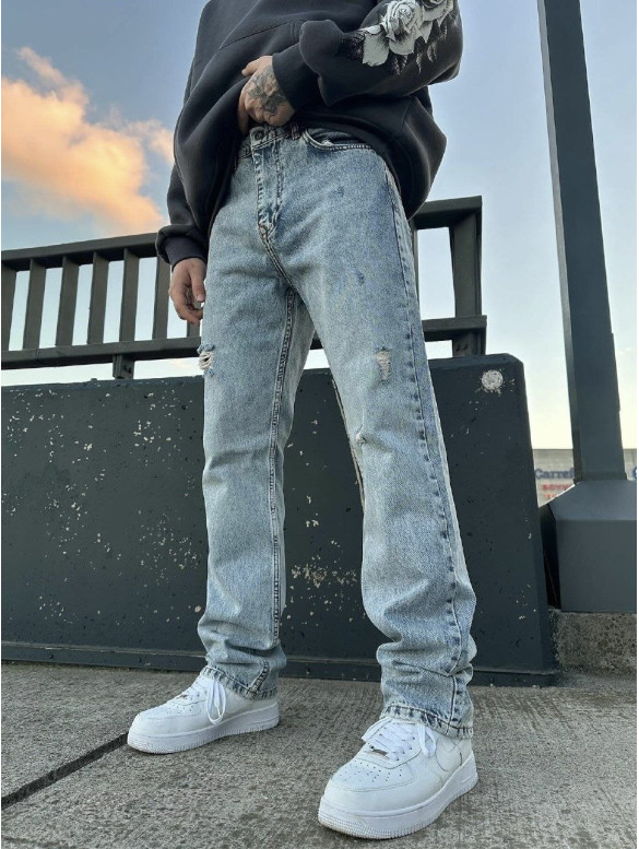 Джинси Baggy з подертостями
