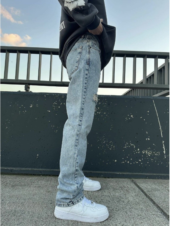 Джинси Baggy з подертостями