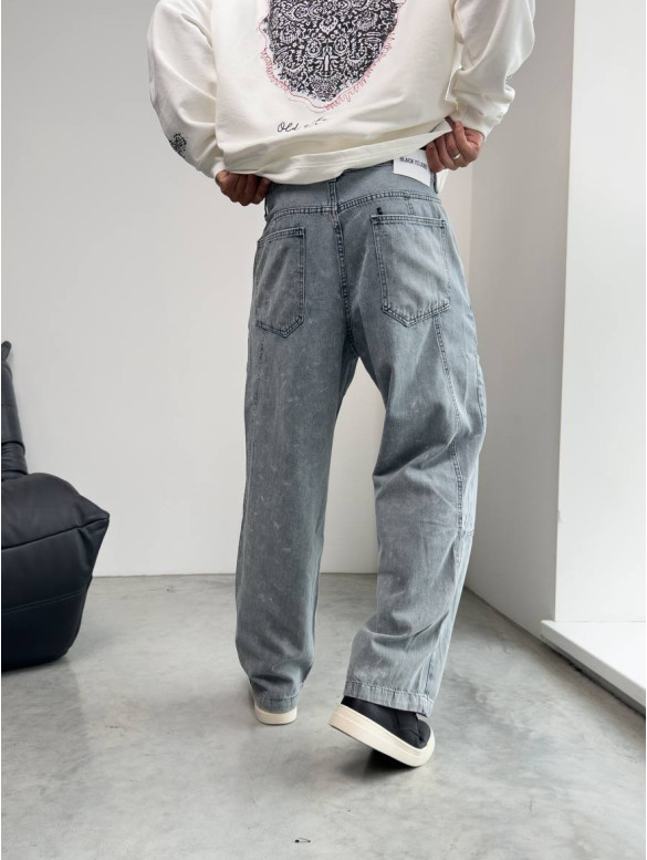 Джинси Baggy з акцентними швами