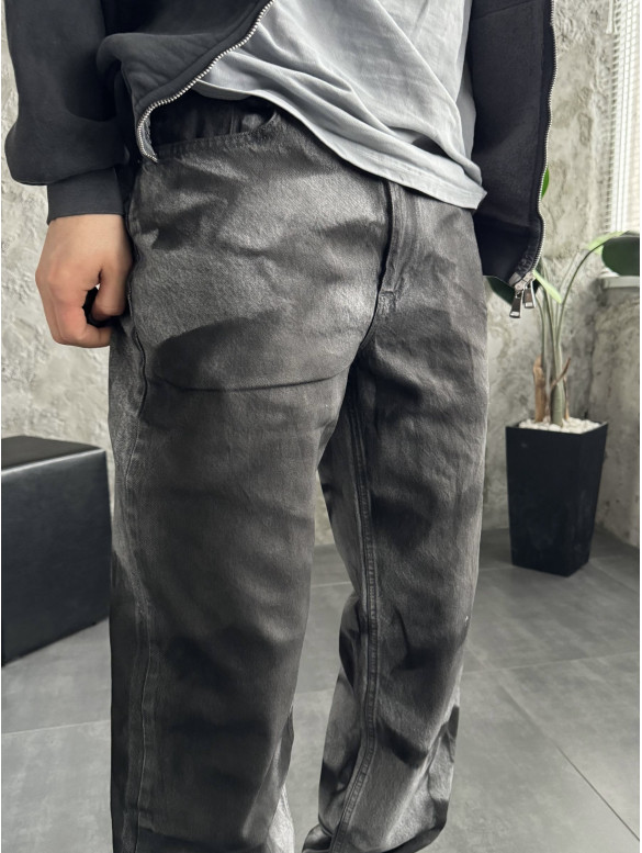 Джинси Baggy з принтом