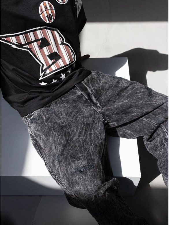 Джинси Baggy з вивареним ефектом
