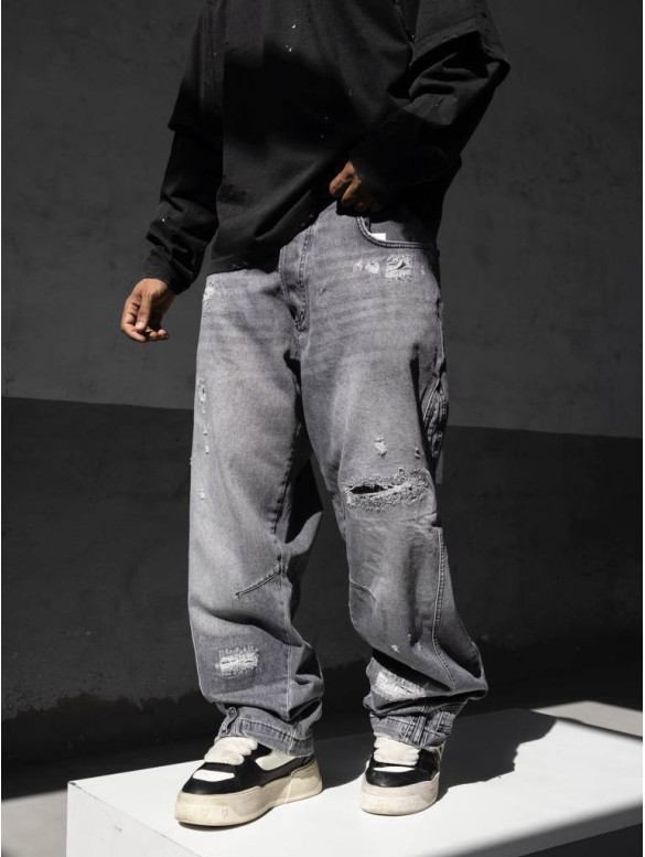 Джинси Baggy з рваностями