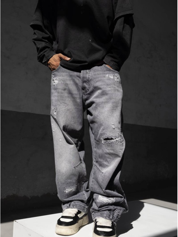 Джинси Baggy з рваностями