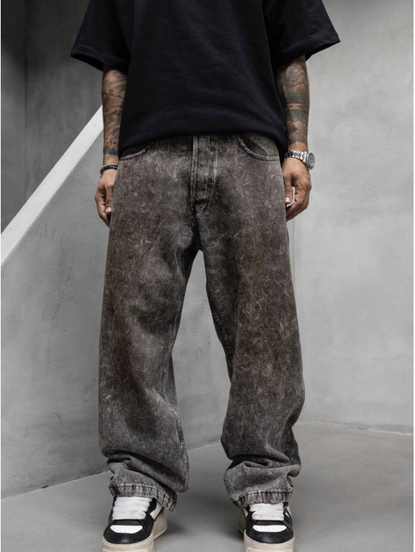 Джинси Baggy з вивареним ефектом