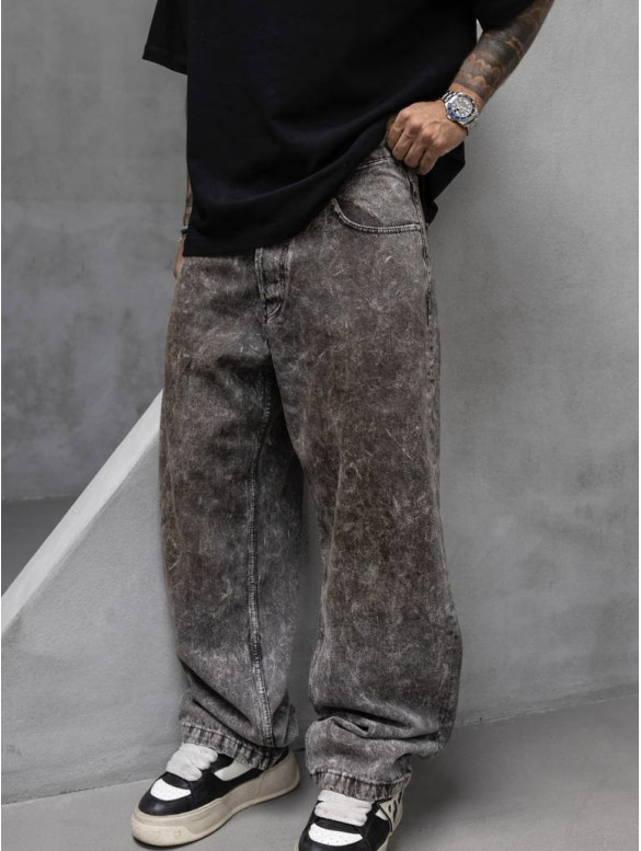 Джинси Baggy з вивареним ефектом