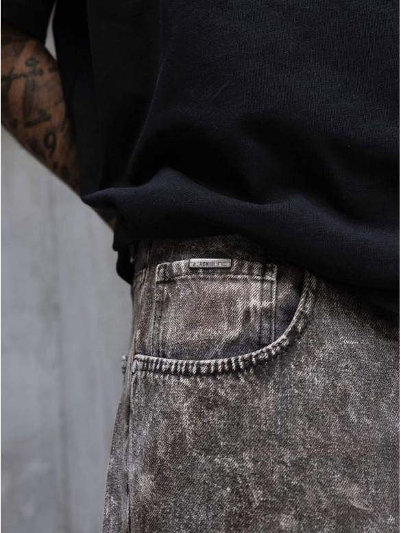 Джинси Baggy з вивареним ефектом
