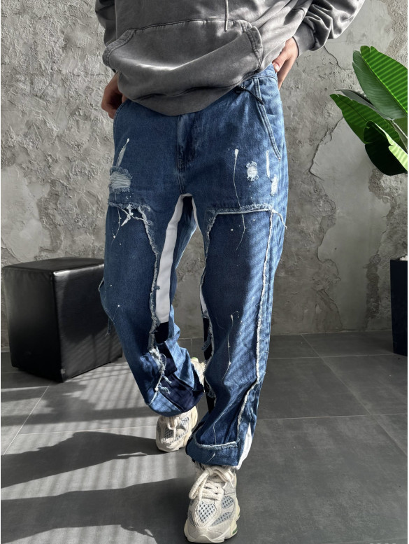 Джинси Baggy з рваностями