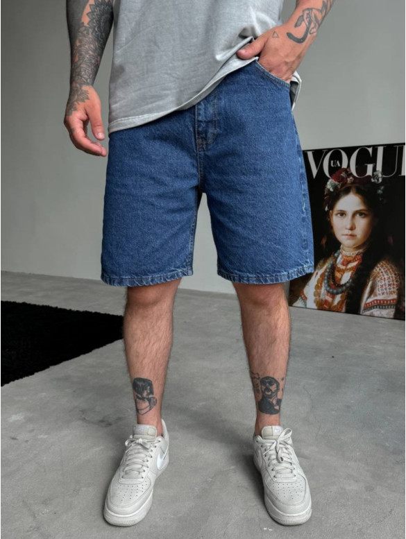 Джинсові шорти oversize