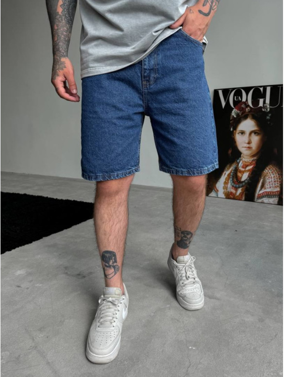 Джинсові шорти oversize