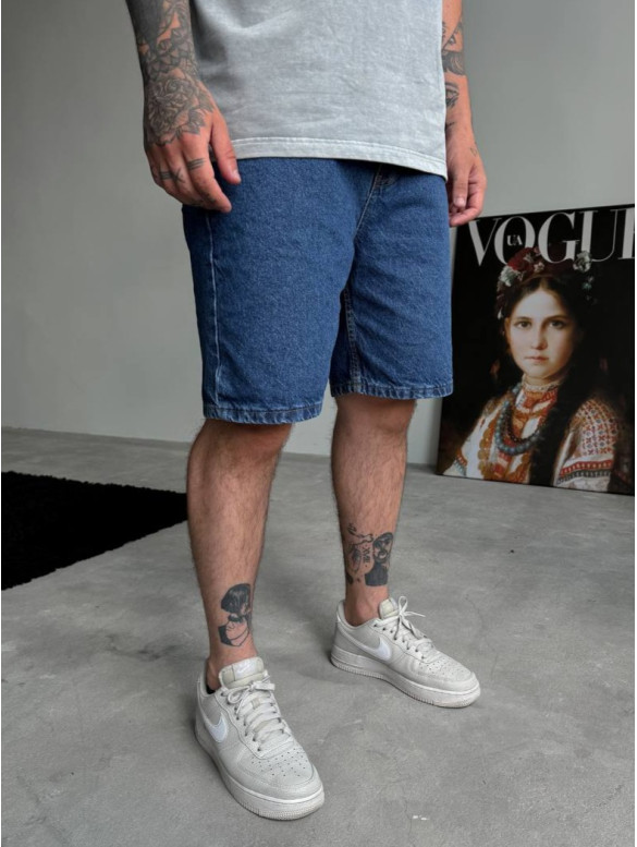 Джинсові шорти oversize