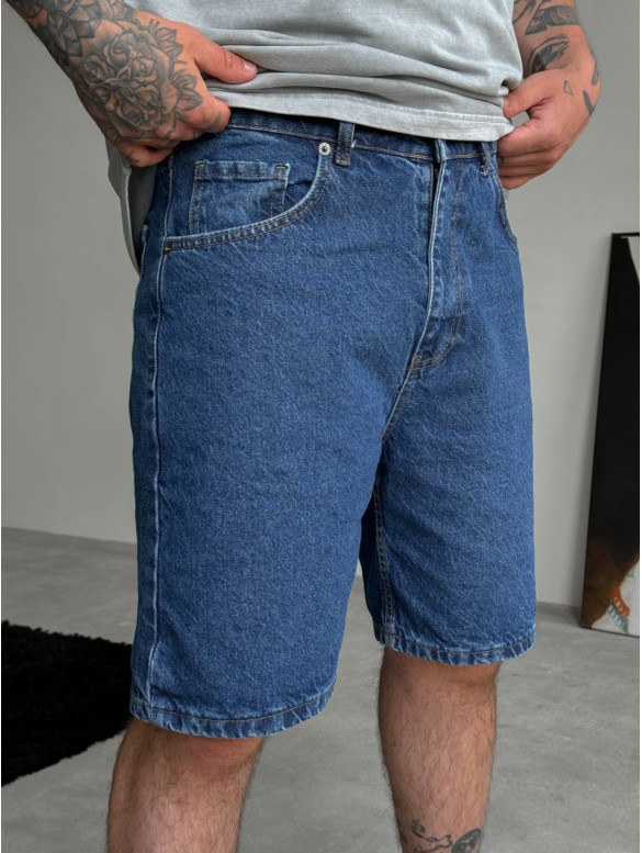 Джинсові шорти oversize