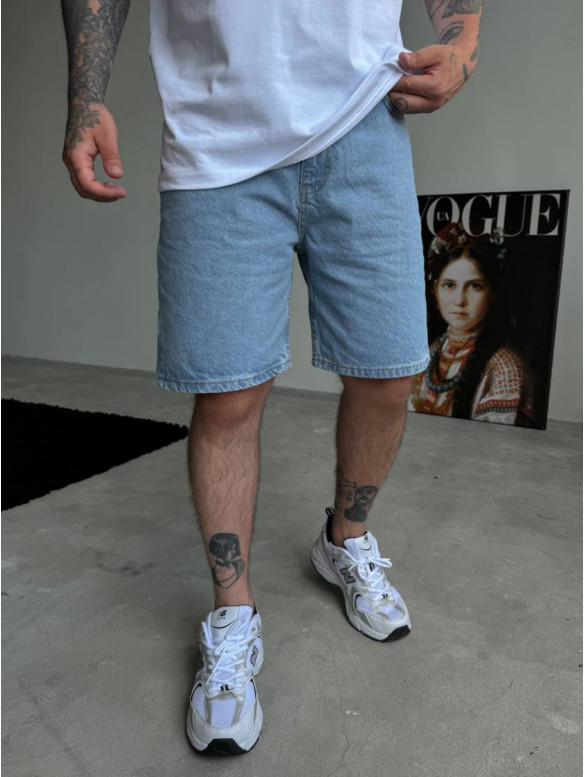 Джинсові шорти oversize