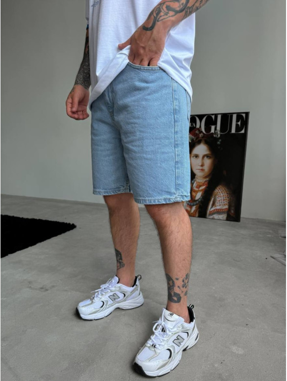 Джинсові шорти oversize