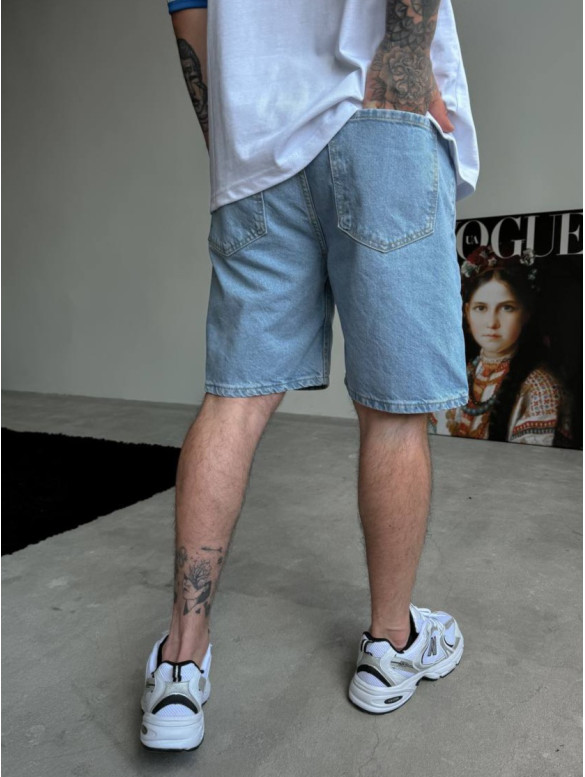 Джинсові шорти oversize