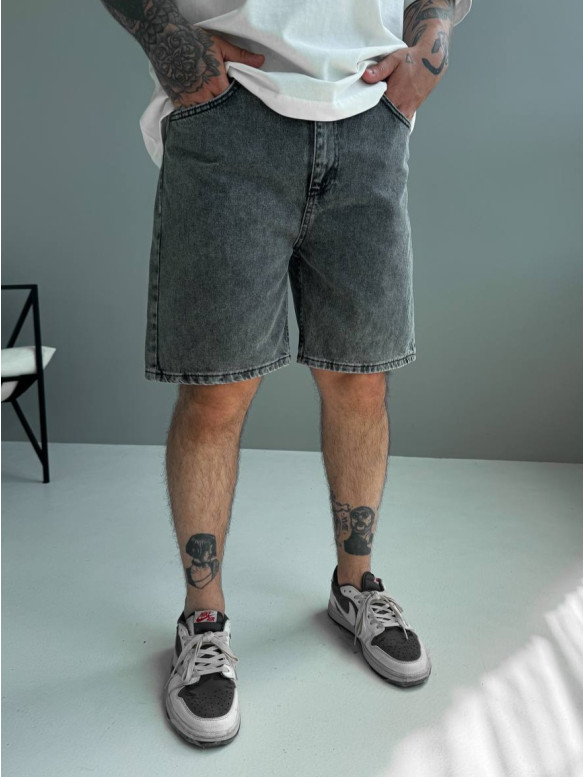 Джинсові шорти oversize