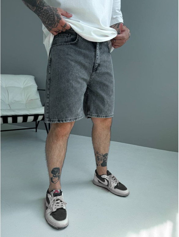Джинсові шорти oversize
