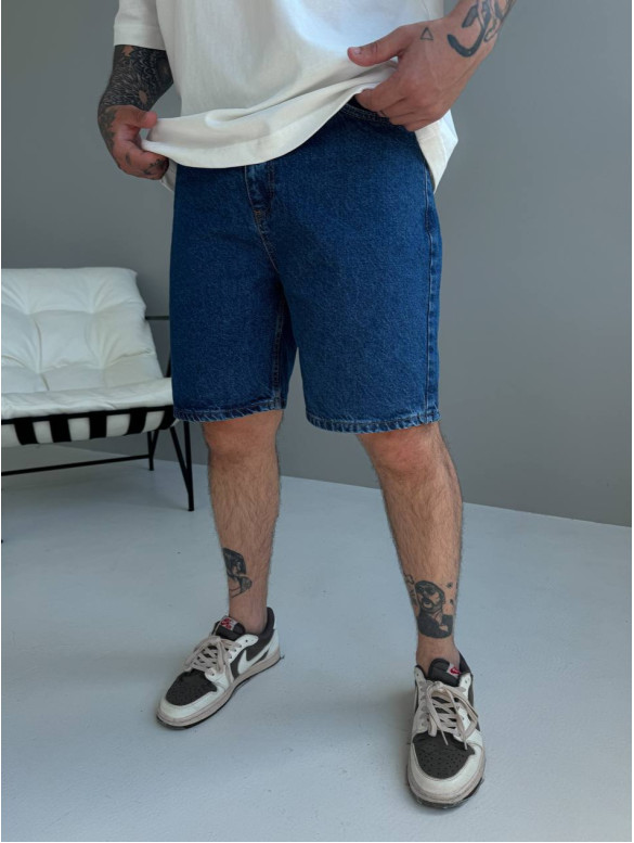 Джинсові шорти oversize
