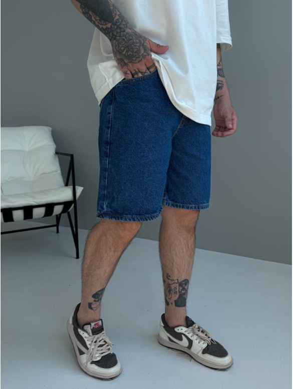 Джинсові шорти oversize