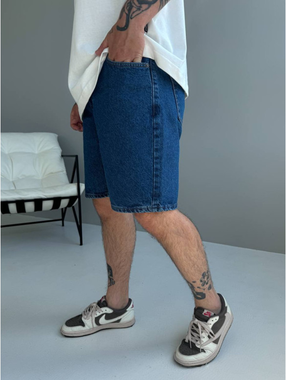 Джинсові шорти oversize