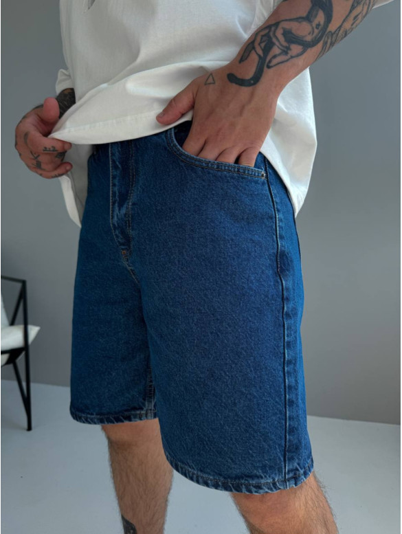 Джинсові шорти oversize